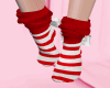 Socks Red White