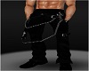 Black Chained Pants
