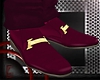 Wine formal shoes