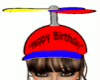 Birthday Rainbow Fan Hat