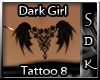 #SDK# Dark Girl Tattoo 8