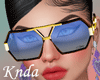 K* Blue Sun Glasses