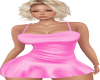 Pink Satin RLL Dress