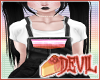 |Devil| Lesbian overalls