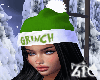 Grinch Green Hat BLK H