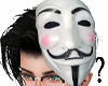 V - Guy Fawkes Head Mask