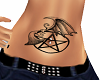 Pentagram Belly Tat