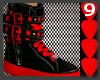 J9~All Star Boots Red