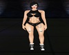 Black Chain Shorts F V1