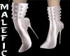 +m+ silver heel boots