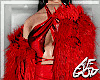Ⱥ" Red Fur Dress