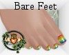 Rainbow Pride Bare Feet