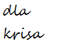 dla szwagra