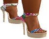 SPRING FLORAL HEELS