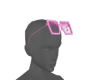 pink head glass