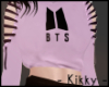 K| BTS Hoodie Pink