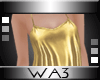 WA3 Slip Dress Gold
