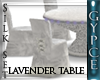 Lavender Wedding Table