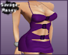 Sexy Party Dress Purple