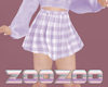Z Kids Lilac Plaid skirt