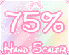 75% Hand Scaler