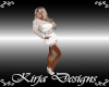 KD!RLS White Laced dress