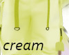 cream sickle male pants