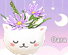 R. Cat Planter - Lilac