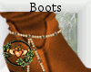 Autumn Boots Orange