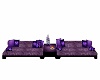 Purple Rose Lg Couch