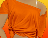 ♕ Orange Tied Shirt