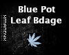 Blue Pot Leaf Badge2