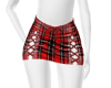 Red Plaid Skirt -RLS