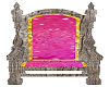 single throne pink