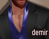[D] Black&blue suit