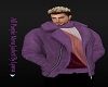 L/All Purple Men Jacket