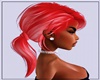 Red Mermaid Hairstyle