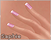 French Manicure Pink