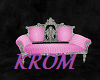 Pink Ballroom Couch