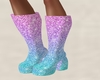 Pastel Sparkle Boots