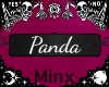 Panda Necklace (custom)