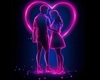 Neon Valentines Couple