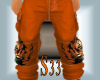 S33 Orange Tiger Bottoms