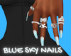 Blue Sky Nails <3