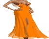 Pumpkin Orange Gown