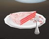 Slice Strawberry Cake