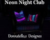 neon club chair