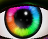 neonGLOW Rainbow Eyes M