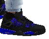 Black Blue Shoes