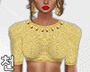 ! Goldish sweater studs